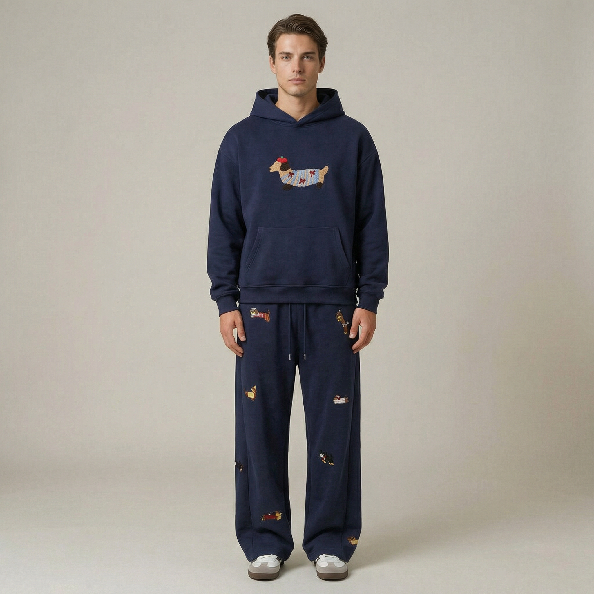 Trend Embroidered Hoodie