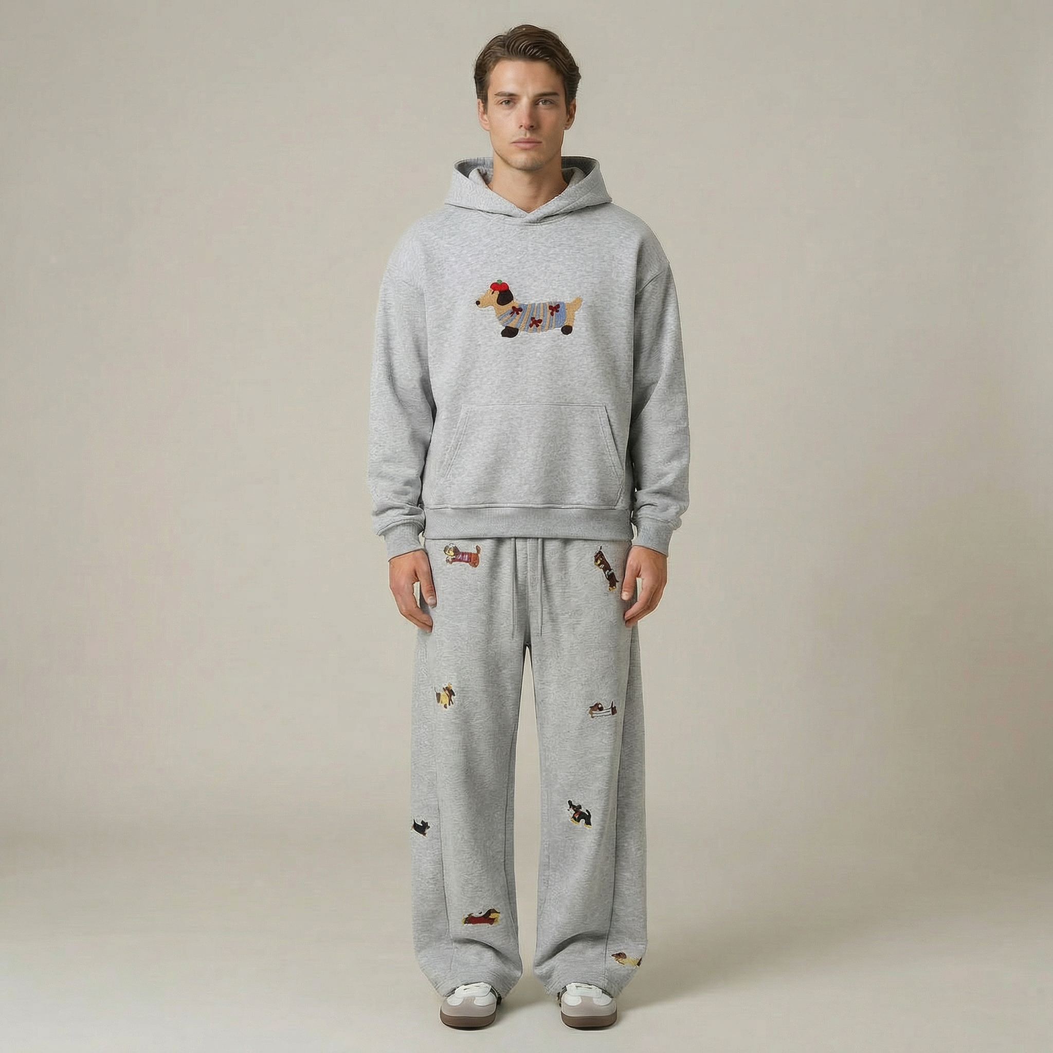 Trend Embroidered Hoodie